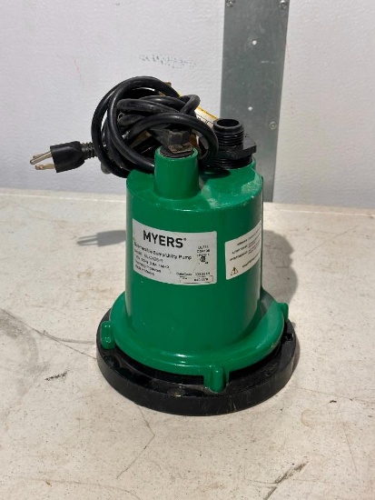 Myers Submersible Sump/Utility Pump Model MUCA25-R