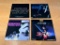 4-Piece Star Wars Vinyl LP 33rpm Soundtrack and 3 Laser Discs Star Wars, Return of the Jedi, Empire