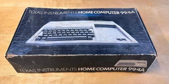 Texas Instruments Home Computer 99/4A w/ Orig. Box, Pre-Owned