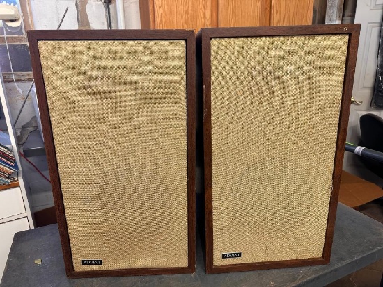 Pair of Advent Speaker Boxes, No Woofer / Speaker