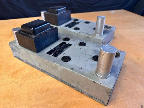 Pair, Wurlitzer Organ Line Amplifiers Model 6420