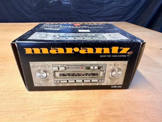 Marantz CAR-302 Car Receiver and Tape Deck Combo w/ Orig. Box