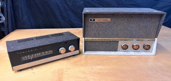 (2) Heathkit Model AJ-20 and Westinghouse Model 47 SE