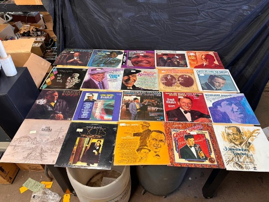 20 Vinyl 33rpm Records, Frank Sinatra
