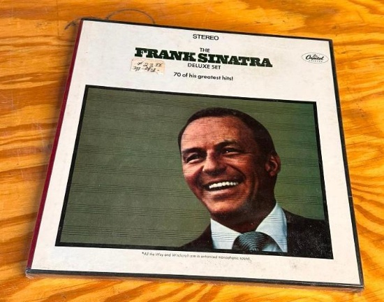 Sealed Frank Sinatra Deluxe Set, Vinyl Records