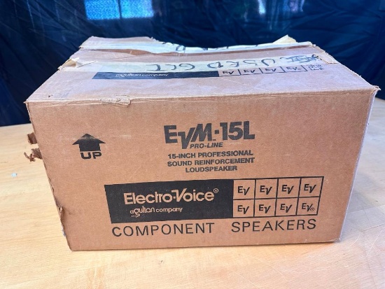 Pre-Owned w/ Orig. Box Electro-Voice EVM-15L 15in Loudspeaker