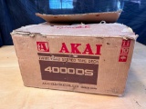 NOS AKAI Three Head Stereo Tape Deck Model 4000DS