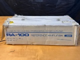 ALESIS RA-100 100 Watts Per Channel Professional Power Reference Amplifier w/ Orig. Box