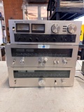 Lot of 3 KENWOOD Stereo Components; Amplifier, Tuners