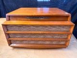 Mid-Century Modern RCA Victor Model SHF-8 New Orthophonic High Fidelity Stereo Turntable w/ Legs