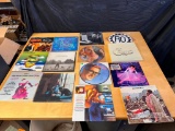 Group of Vinyl 33rpm Records, Woodstock, Buddy Holly, Carol King Tapestry, George Harrison, Chicago