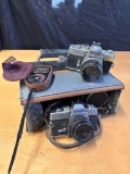 (2) Minolta SRT201 Cameras