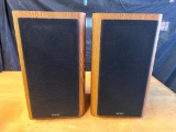 Pair of Infinity Speakers Missing Tweeters, Good Repair Parts Speakers