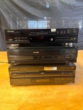 3 Pioneer Components; Laser Disc and DVD/CD Players, DVL-909, LD-870, PDR-509