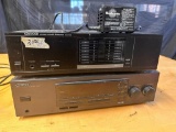 Pair of Kenwood Components; 104AR AM/FM Stereo Receiver, KM-106 Stereo Power Amplifier