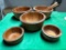 Vintage / MCM Scandinavian Teakwood Dansk Serving Bowls and Utensils
