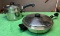 SaladMaster Stainless Steel Cookware Set, 18-8 Tri-Clad w/ Vapo Lids