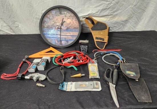 Bungee Cords, HD Staples, Game , Misc Tools & Clock