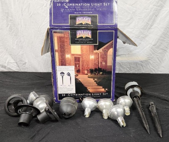 Twilight Low Light Landscape Lighting Set - May Not Be Complete