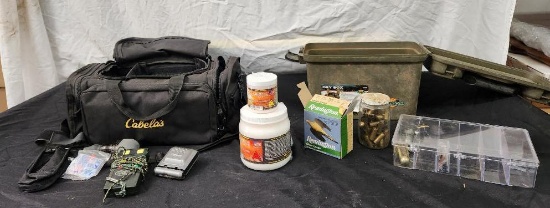 Hunting Supplies; Digital Animal Caller, Primos Elk Call Model 930, Exploding Rifle Targets, Gear