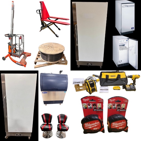 Industrial Equipment, Ice Makers, Tools