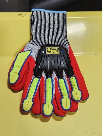 New Pair, Ringers Gloves R-Flex Cut Resistant, Nitrile - Full Dip, Size Extra Large XL, Style 065