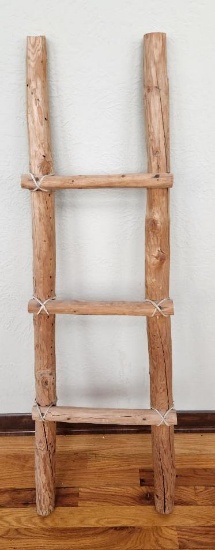 Distressed Wood Ladder