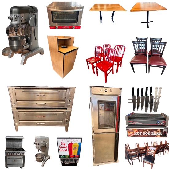 The Auction Mill Auction Catalog Restaurant Equipment & Furniture