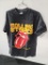 The Rolling Stones Steel Wheels North American Concert Tour 1989 Sold Out T-Shirt Size L