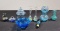 Assorted Art Glass Cracle and Possible Fenton