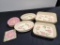 Franciscan Desert Rose Lasagna Dishes, Oval Casserole Dish & Plates