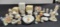 Group of Porcelain Figurines & Dishes