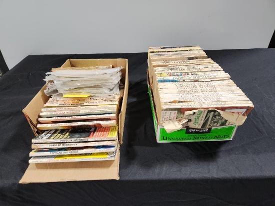 Collection of Popular Science & Popular Mechanics Magazines