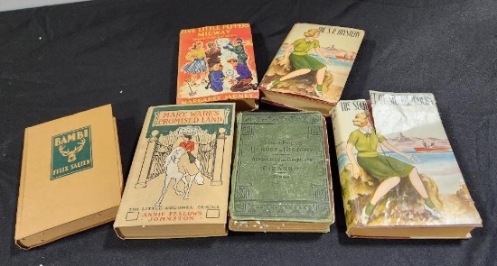 Lot of 6 Vintage Books
