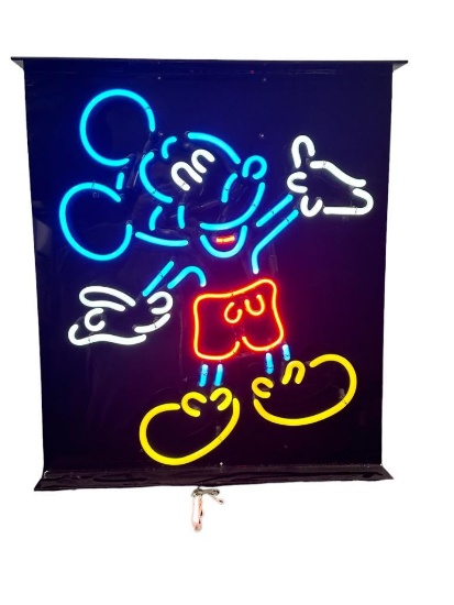 Mickey Mouse Neon Sign
