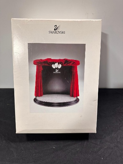 New In Box SCS Swarovski Consumer Home Display Masquerade Trilogy Stage Display