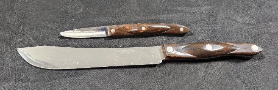 Lot of 2 Vintage Cutco 1720 & 1722 Kitchen Knives
