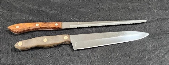 Lot of 2 Vintage Cutco Knife 25 & Amway Marblehead Knife