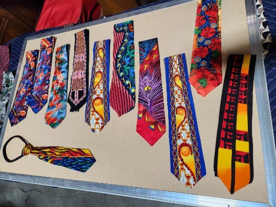 Lot of 11 Assorted Design Neck Ties
