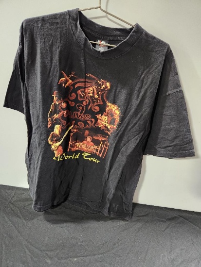 Aerosmith 1997 9 Lives World Concert Tour Shirt Size XL