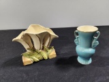 Lot of 2 Vintage Artistic Vases - Royal Cupley