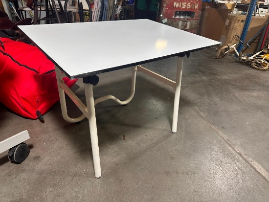 White Drafting Table