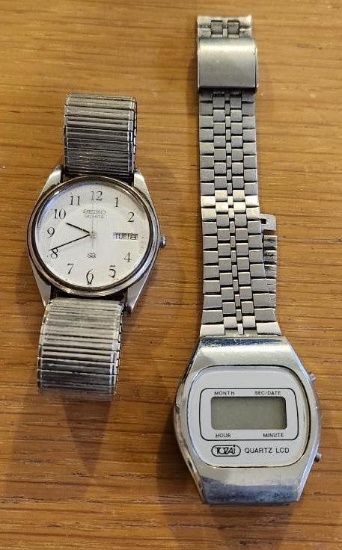 Vintage Seiko and Tozai Men's Wristwatches