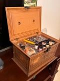 Small Sewing Box w/ Supplies
