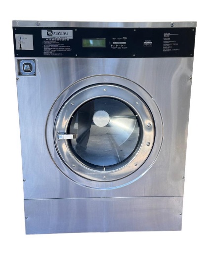 Maytag 80lb Commercial Front-Load Washer, Mfg: 2011, Model: MFR80PDCTS SN: 24000406TT