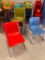 Lot of 31 Plastic Adult Guest Chairs 17