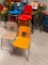 Lot of 28 Plastic Student Chairs 14