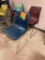 Lot of 3 Plastic Adult Guest Chairs 18