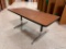 T-Leg Wood Grain Table 30
