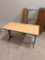 Blonde Top T-Leg Table 24